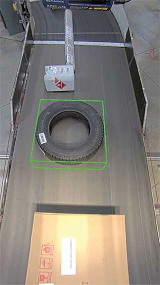 MFDS ~ Tire on Conveyor Belt