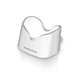 QuickScan QD2500, Desk-wall holder, White, left facing