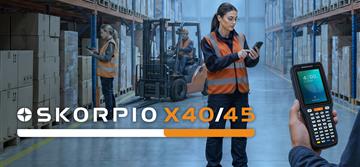 Skorpio X40/45: EL TERMINAL PORTÁTIL CON TECLADO DE NUEVA GENERACIÓN DISEÑADO PARA OPERACIONES DURANTE TODA LA JORNADA