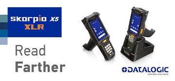 Skorpio™ X5 XLR: extra-far reading range for extra reliable performance