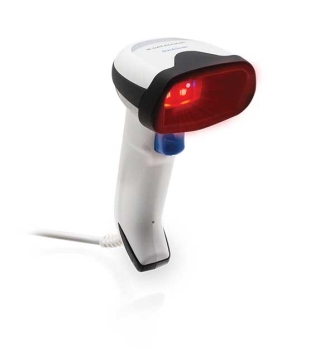 QuickScan QD2500, White, right facing with lights