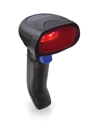 QuickScan QBT2500 and QM2500, Black, Right Facing with Red Lights