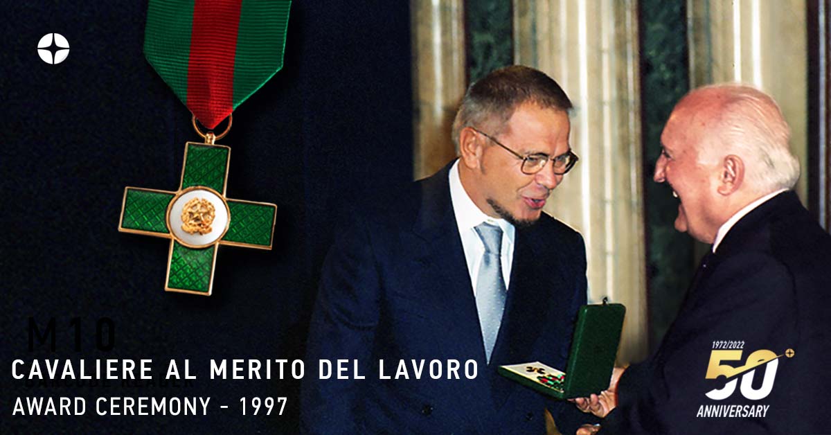50-летие: Романо Вольта Удостоен Премии «Cavaliere Del Lavoro»